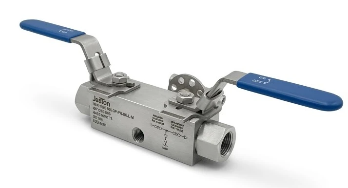 BNB Type Double Block and Bleed Valve