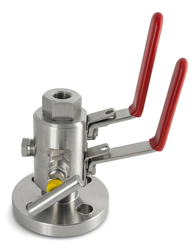 Flanged Double Block and Bleed Valve