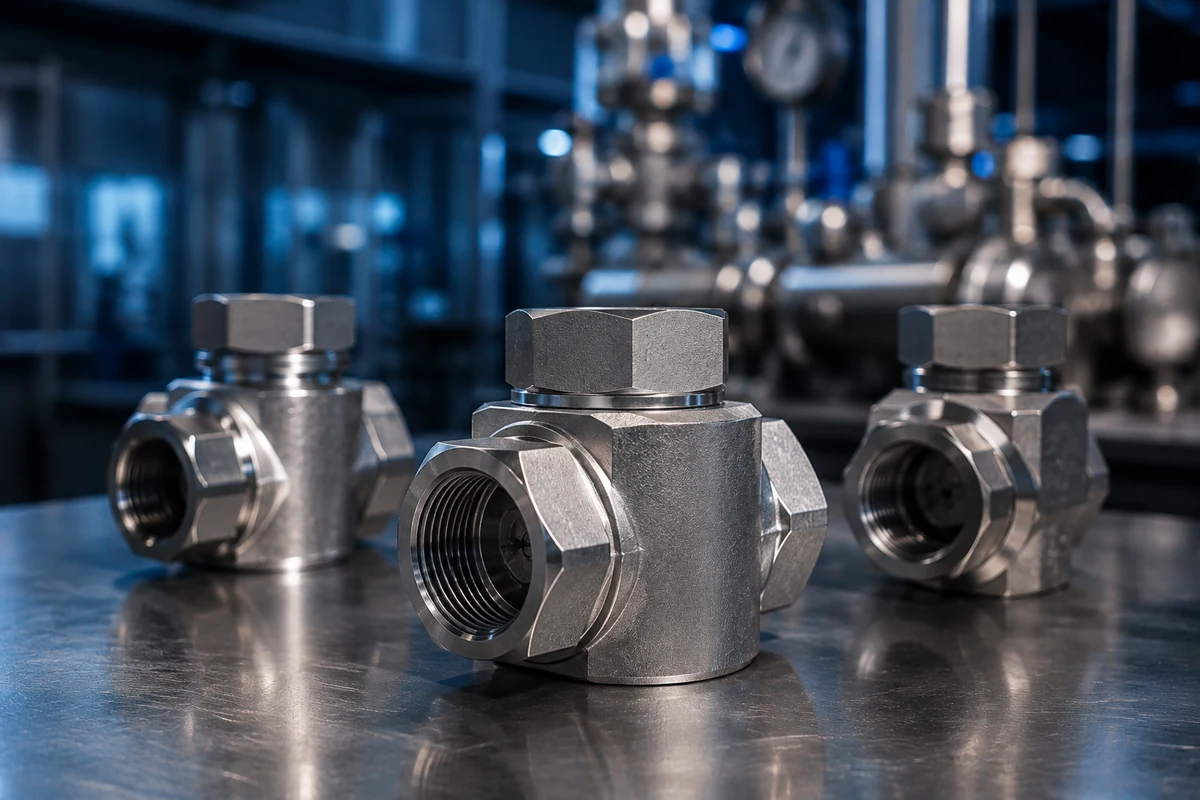 Precision non-return check valve with cracking pressure poppet mechanism