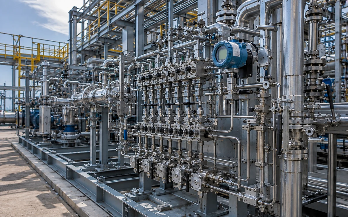 EPC Modular Process Skid and Package Valve Installation