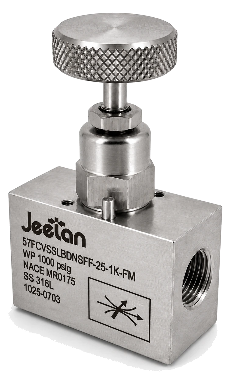Jeetan Fluid Power Adjustable Orifices 57FCV-BDNS