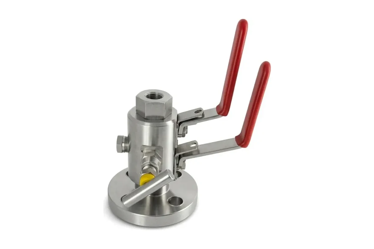 Jeetan Fluid Power Flanged Process Monoflange DBB Valve