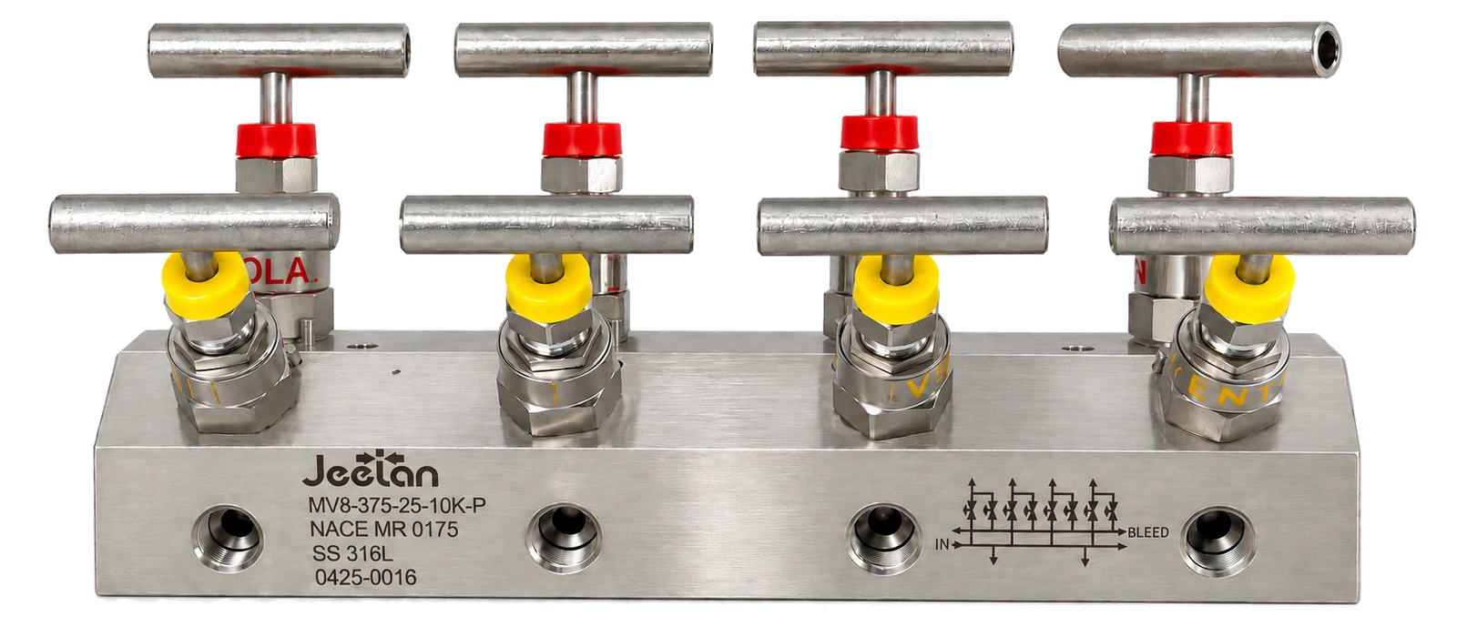 Jeetan Fluid Power Distribution Manifolds Multi-Way Splitting