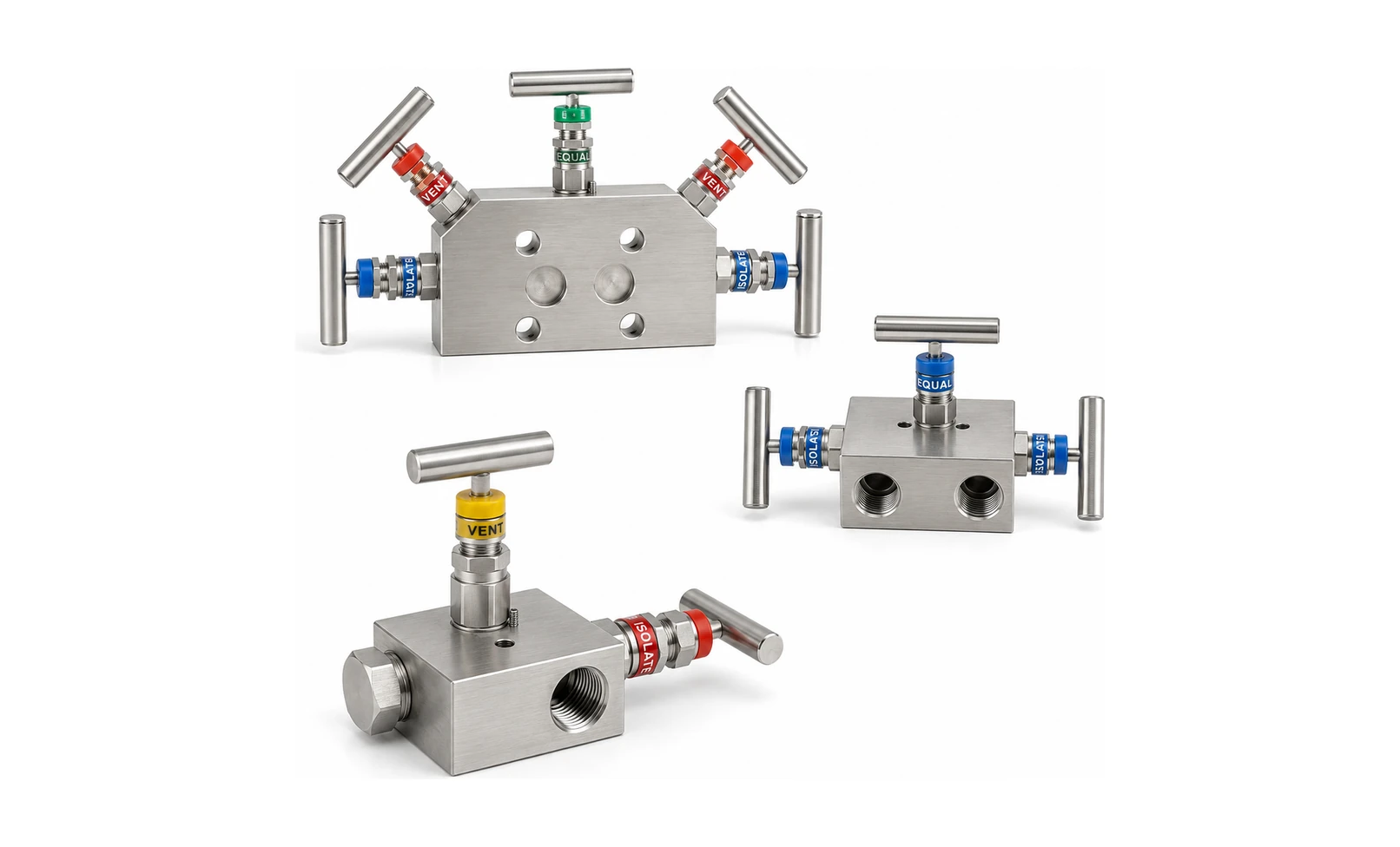 Jeetan Fluid Power 2, 3, and 5-Valve Instrument Manifolds