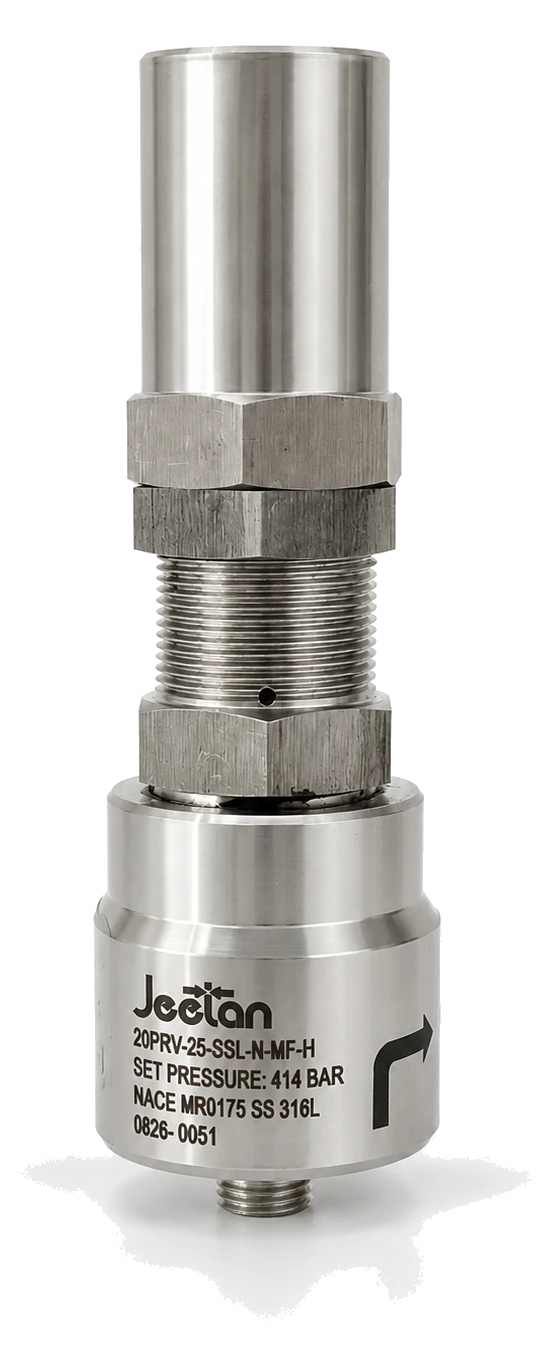 Jeetan Fluid Power Direct-Acting Pressure Relief Valves 20PRV